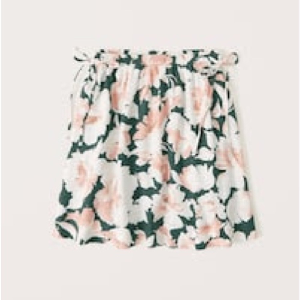 Linen Mini Skirt - Picture 2 of 2